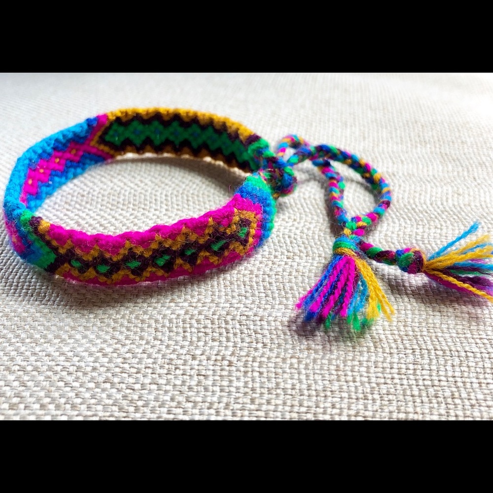 Woven Thread Friendship Bracelet Made in Belize